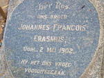ERASMUS Johannes Francois -1902