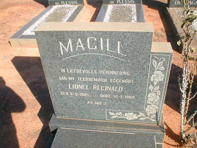 MAGILL Lionel Reginald 1905-1969