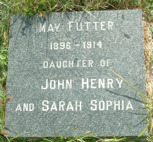 FUTTER May 1896-1914
