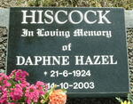 HISCOCK Daphne Hazel 1924-2003
