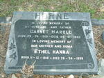 HORNE Garnet Harold 1910-1982 & Ethel Hanna 1916-1998