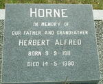 HORNE Herbert Alfred 1911-1990