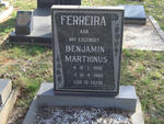 FERREIRA Benjamin Marthinus 1906-1988
