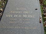 MERWE Aletta Johanna Britz, van der 1903-1988