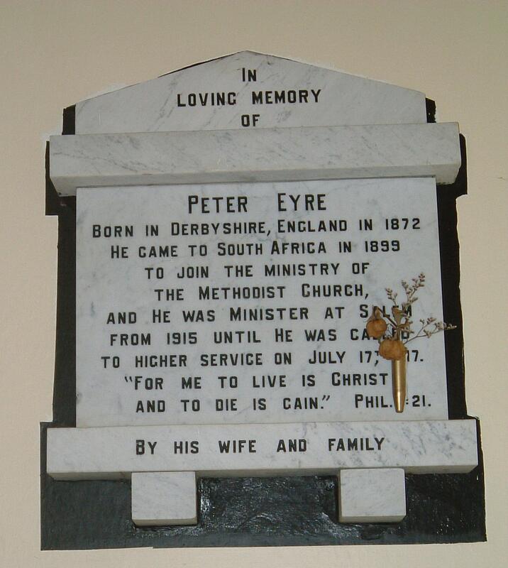 EYRE Peter 1872-1917