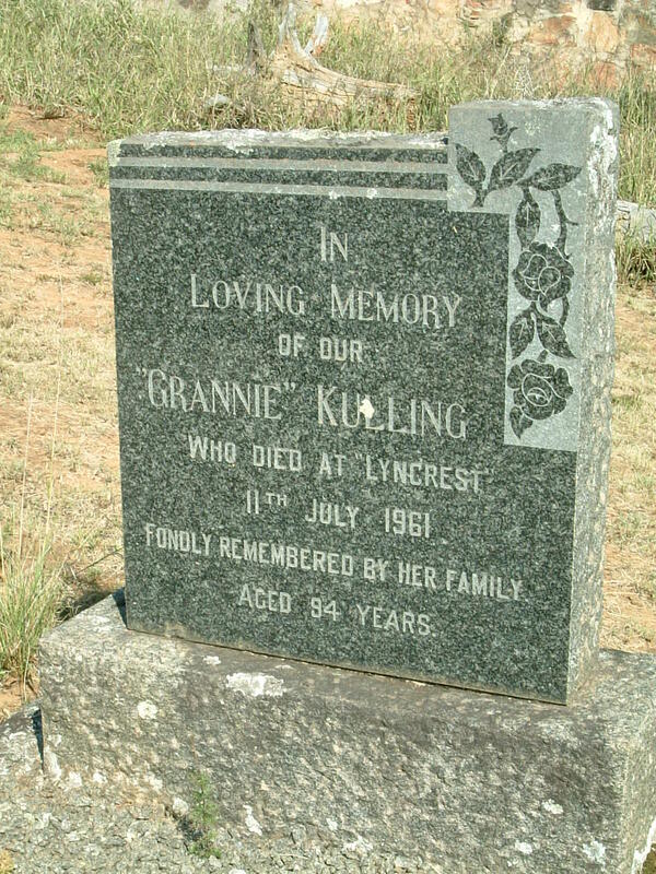KULLING Grannie -1961