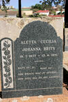 BRITS Aletta Cecilia Johanna 1877-1951