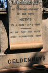 GELDENHUYS Matthys 1893-1956