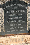 FOURIE Petrus Machiel 1918-1956 & Johanna Jacoba 1921-1969