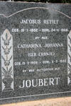 JOUBERT Jacobus Retief 1892-1968 & Catharina Johanna CRONJE 1906-1982