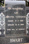 SWART Johanna Catharina 1892-1968