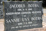 BOTHA Jacobus -1968 & Sannie UYS -1969