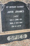 SPIES Jakob Johannes 1912-1968