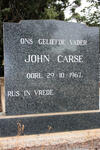 CARSE John -1967