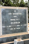 GELDERBLOM Maria M.P. 1887-1968