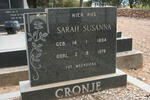 CRONJE Sarah Susanna 1894-1978