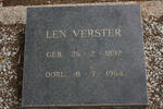 VERSTER Len 1892-1964