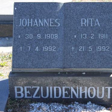 BEZUIDENHOUT Johannes 1908-1992 &amp; Rita 1911-1992