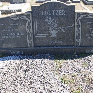 COETZER Wentzel Christoffel 1876- &amp; Dina Maria nee ELS 1883-1980