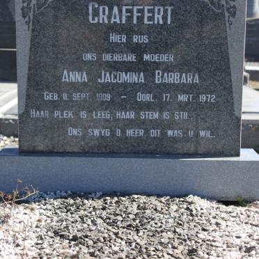 CRAFFERT Anna Jacomina Barbara 1909-1972