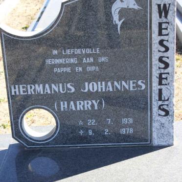 WESSELS Hermanus Johannes 1931-1978
