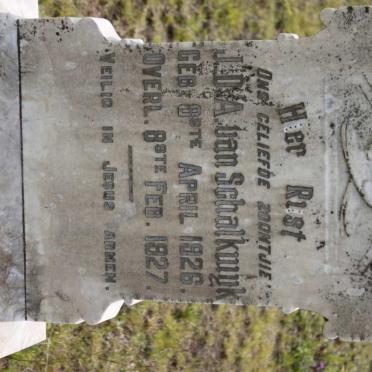 SCHALKWYK J.D.A., van 1926-1927