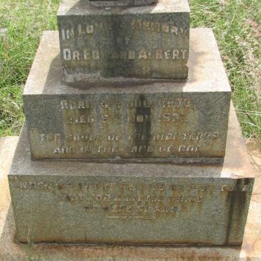 WEBER Edward Albert 1872-193?