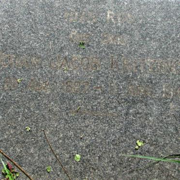 KRITZINGER ? Jacob 1887-19??