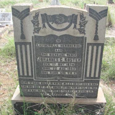 KOSTER Johannes C. 1874-1953