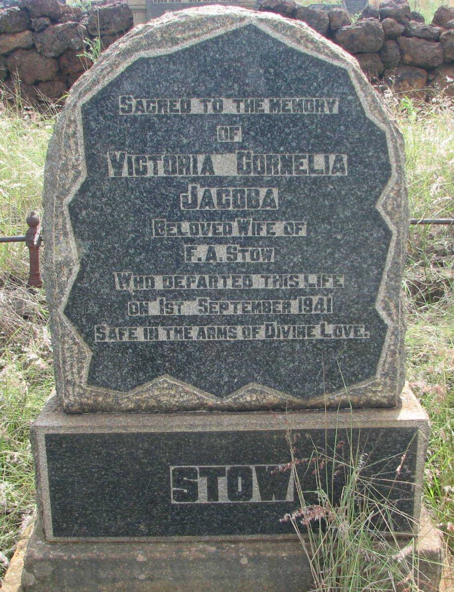 STOW Victoria Cornelia Jacoba -1941