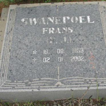 SWANEPOEL Frans 1953-2002