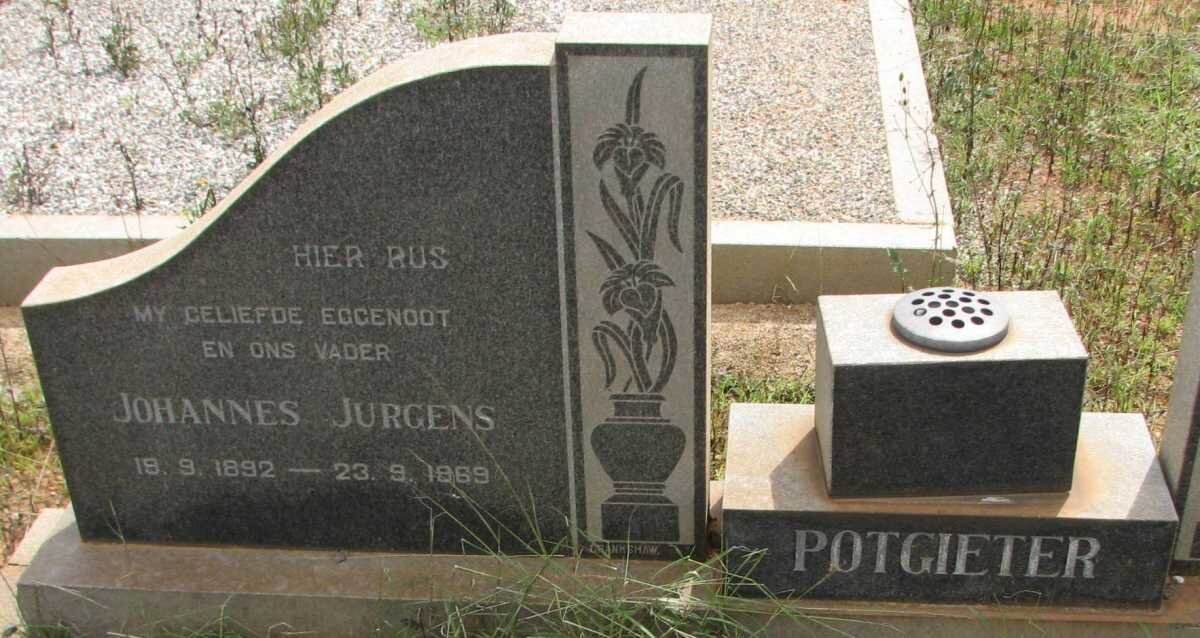 POTGIETER Johannes Jurgens 1892-1969