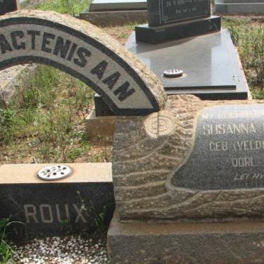 ROUX Susanna Margaretha nee VELDMAN 1886-1967