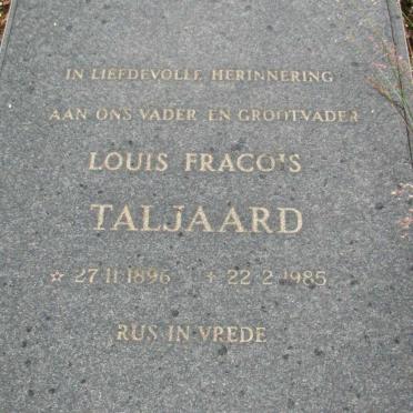 TALJAARD Louis Fracois 1896-1985