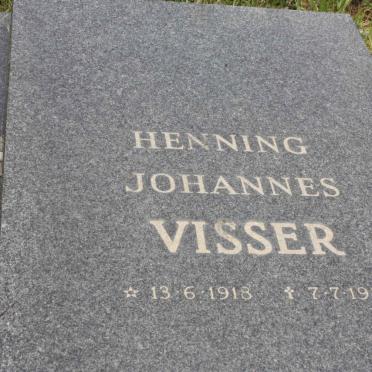 VISSER Henning Johannes 1918-1986