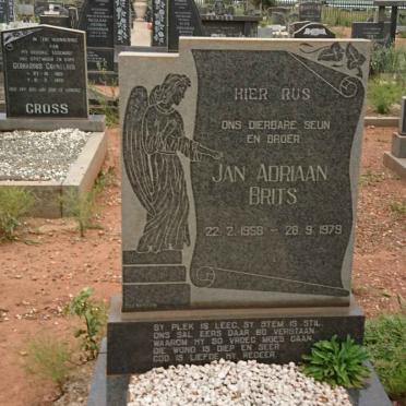 BRITS Jan Adriaan 1958-1979