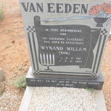 EEDEN Wynand Willem, van 1911-1994
