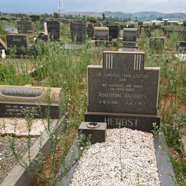 HERBST Abraham Jacobus 1919-1977