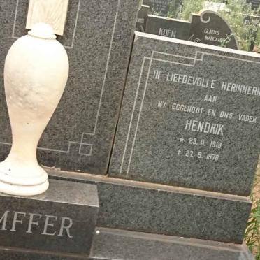 KAMFFER Hendrik 1913-1976