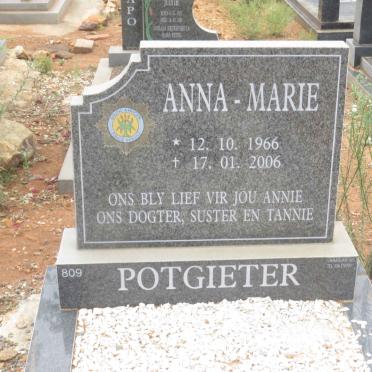 POTGIETER Anna-Marie 1966-2006