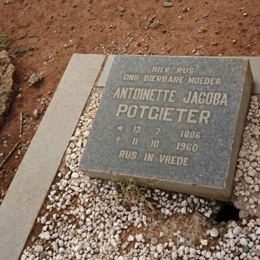 POTGIETER Antoinette Jacoba 1886-1960
