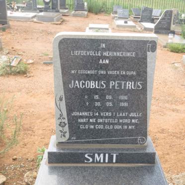 SMIT Jacobus Petrus 1916-1991