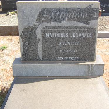 STRYDOM Marthinus Johannes 1926-1973