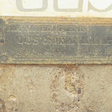 STEENKAMP Ous 1942-1991