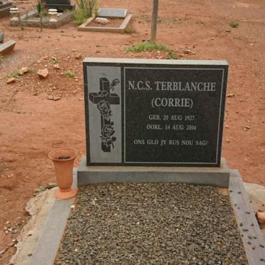 TERBLANCHE N.C.S. 1927-2004