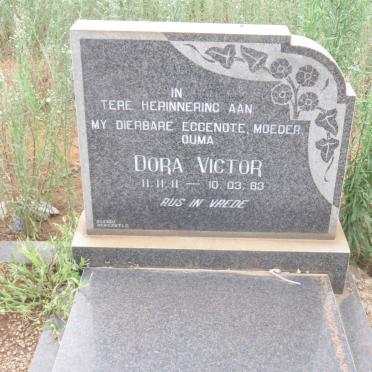 VICTOR Dora 1911-1983