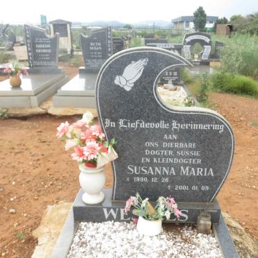 WESSELS Susanna Maria 1990-2001