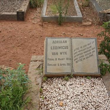 WYK Adriaan Lodiwicus, van 1934-1967