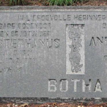 BOTHA Paul Stephanus 1901-1975 &amp; Andries Jacobus VILJOEN 1906-1976