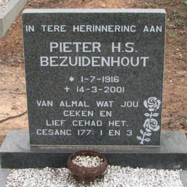 BEZUIDENHOUT Pieter H.S. 1916-2001